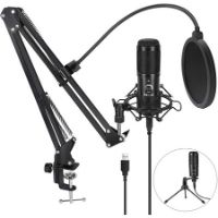 Micrófono de estudio de grabación. Micrófono de estudio barato. Excelente relación calidad-precio.