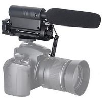 Micrófonos para cámaras. Excelente calidad. Accesorio para grabar vídeo. Color negro.